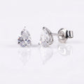 "Tear" pear cut earrings