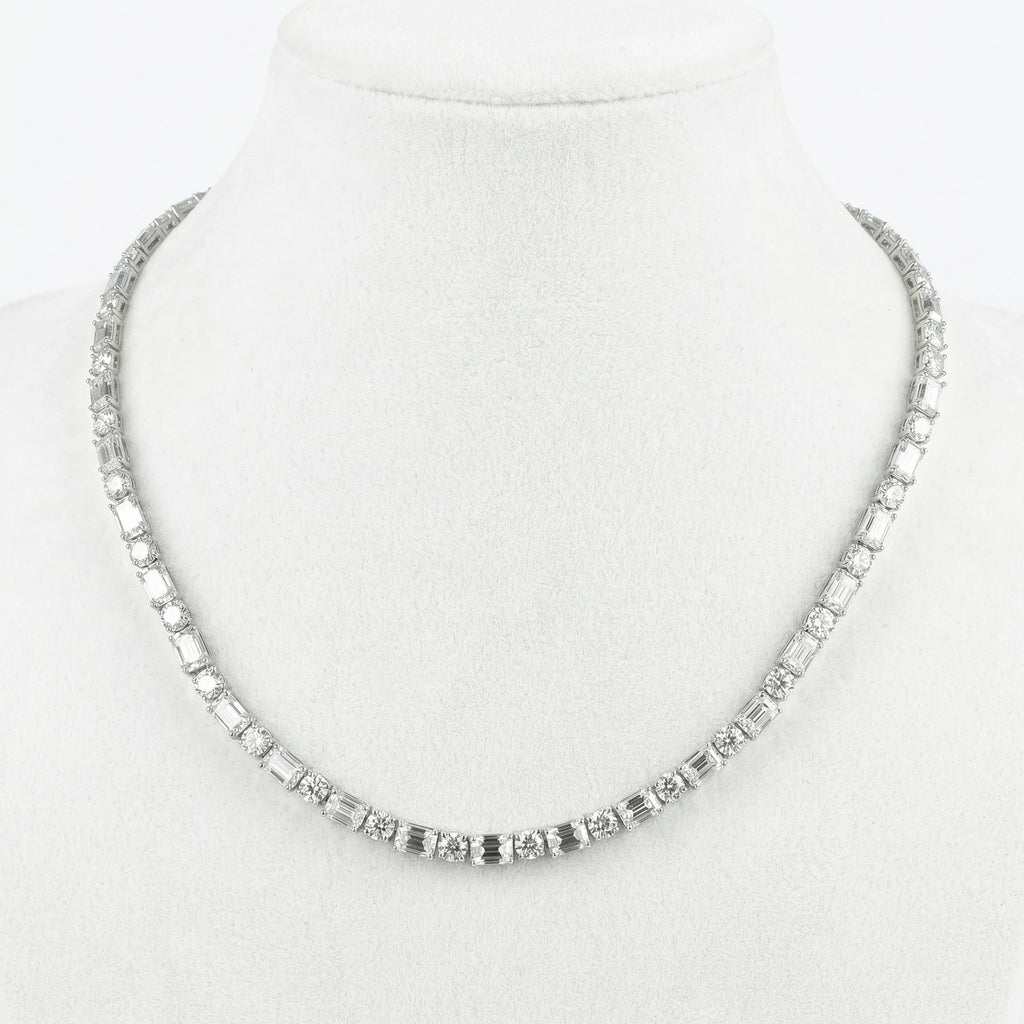 "Galaxy" tennis necklace