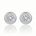 "Halo" stud earrings
