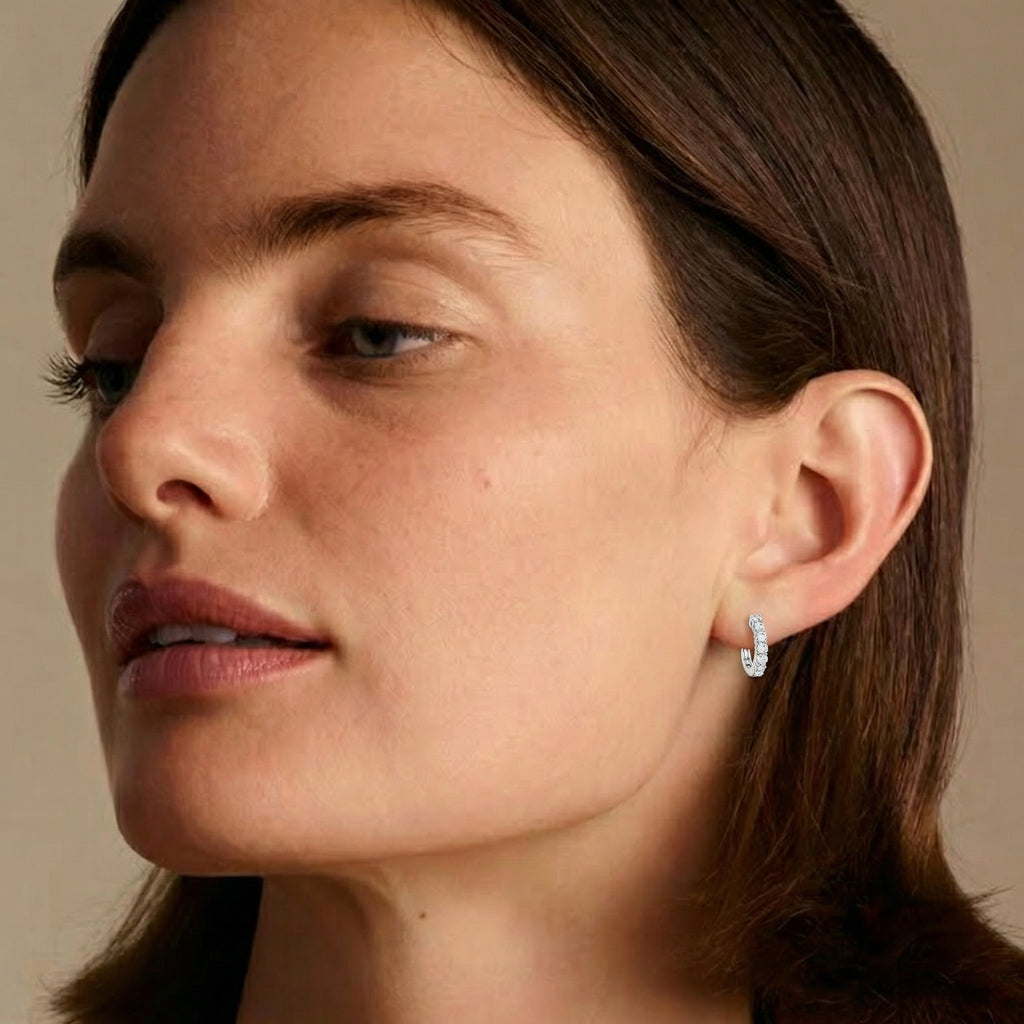 "Falling Star" earrings