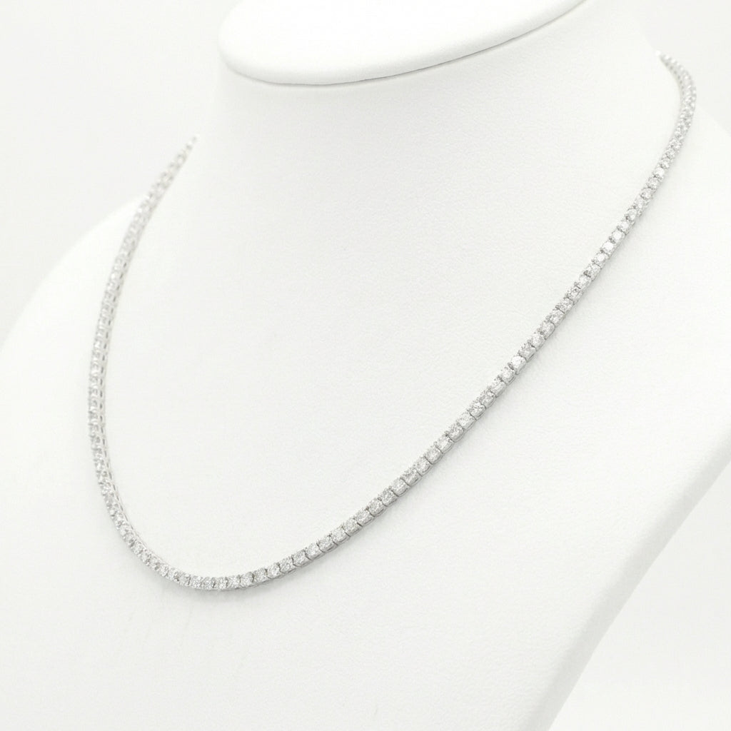 "Gravity" tennis necklace