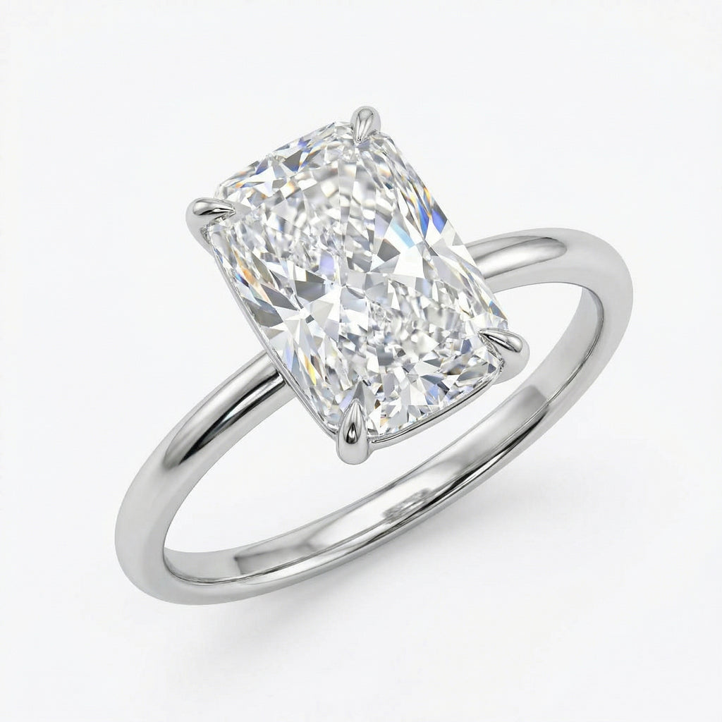 Bague "Block" taille émeraude